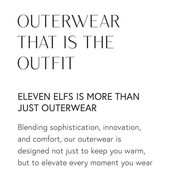 Eleven Elves navy blue, knee length, down jacket. Zippered pockets. Super soft. - Picture 9 of 9